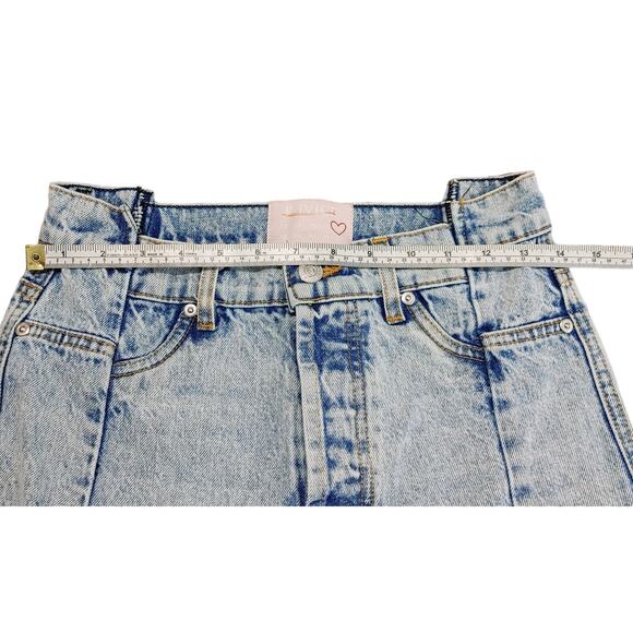 Revice Gemini / Different Views Jeans High Rise Light Acid Wash Womens Size 27 - Picture 7 of 10
